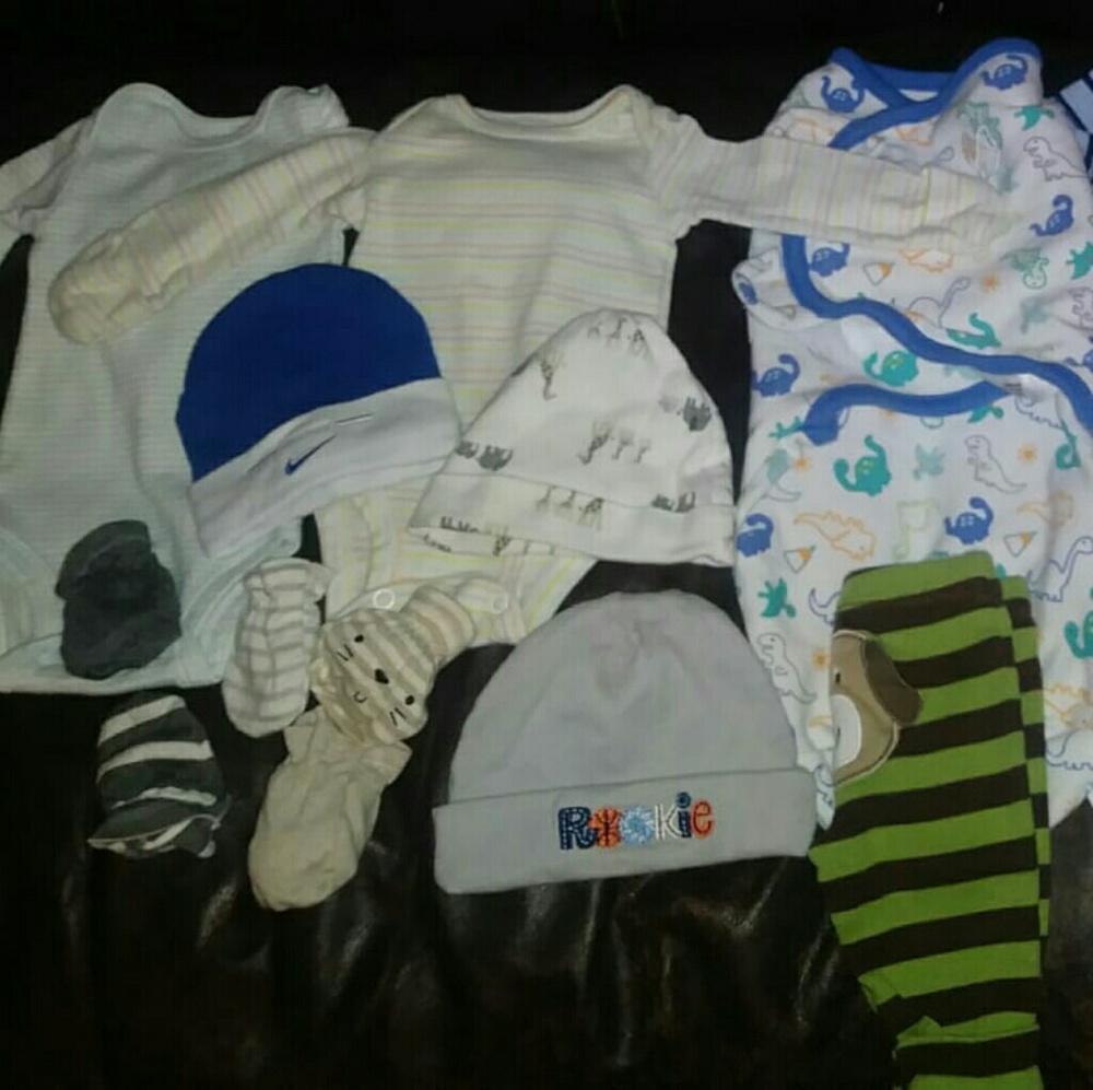 New born baby boy